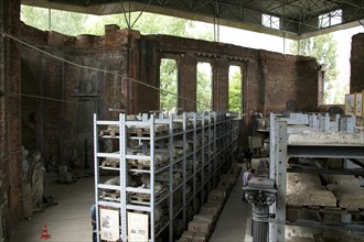 Zion Church, ruins with lapidarium