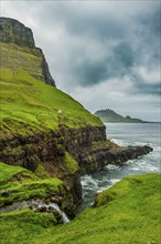 Gasadalur, Vagar, Faroe islands, Denmark, Europe