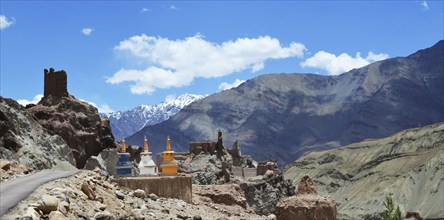 Tourism from Europe in the Indian part of the Himalayas, in the parts of Ladakh and Kashmir,