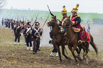 Battle re-enactment Großgörschen