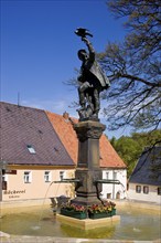 Lauenstein is a district of the town of Geising in the upper Müglitz valley. It is one of the