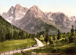 Cima Tosa, Monet Crozon and Fracinglo, Tyrol, former Austro-Hungary, today Italy, c. 1890,