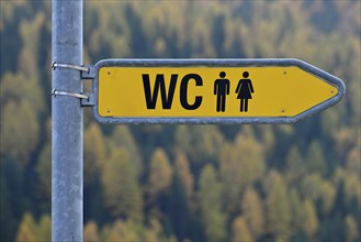 Signpost WC