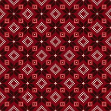 Traditional Latvian embroidery seamless pattern, vector illustration