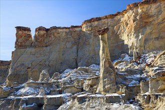 Wahweap Hoodoos, White Hoodoos, Sandstone Sculptures, Grand Staircase Escalante National Monument,