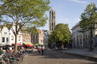 Domtoren, Dom tower, historic buildings, Utrecht, Netherlands