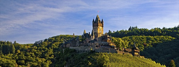 Reichsburg Cochem, Rhineland-Palatinate, Germany, Europe