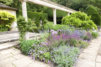 Italianate garden of landscape gardener Harold Ainsworth Peto created between 1899 and 1933, at