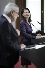 Annalena Bärbock, Federal Foreign Minister, and Alberto van Klaveren Stork, Foreign Minister of