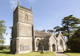 Village parish church of Saint James, Milton Clevedon, Somerset, England, UK