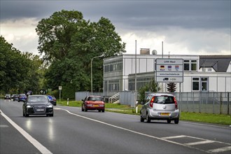 Green border, border crossing Wyler, without controls, former customs building, near Kranenburg,