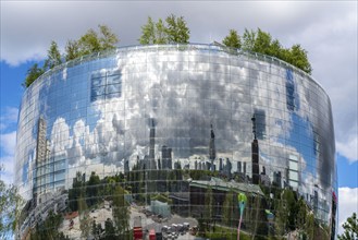 The Boijmans Van Beuningen depot in Rotterdam, show depot of the Boijmans Van Beuningen art museum,