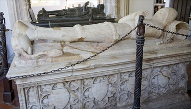 Marney family sixteenth century memorial tombs, St Mary the Virgin church, Layer Marney, Essex,