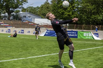 Fistball: TSV Pfungstadt against DSG UKJ Froschberg (IFA 2024 Fistball World Tour Finals Mannheim,