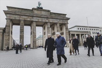 (L-R) Felix Klein, Federal Government Commissioner for Jewish Life in Germany and the Fight against