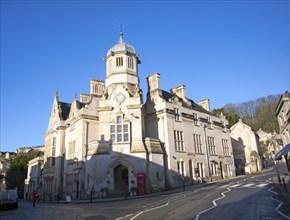 Former town hall now a Catholic church Bradford on Avon, Wiltshire, England, United Kingdom, Europe