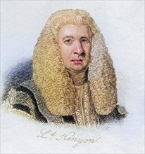 Lord Lloyd Kenyon, 1st Baron Kenyon, Baron of Gredington, 1732, 1802, Lord Chief Justice of the