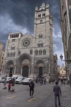 Cathedral of San Lorenzo, Piazza San Lorenzo, Genoa, Italy, Europe