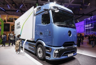 Electric truck Mercedes-Benz Trucks eActros600, Truck of the Year, IAA Transportation trade fair,