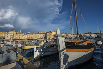 Harbour, St. Tropez, Département Var, Cote d'Azur, Provence-Alpes-Côte d'Azur, South of France,