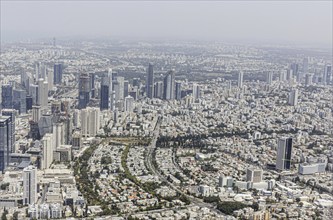 Aerial view, Tel Aviv, 23/04/2024