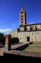 Pomposa, Abbatia Sanctae Mariae Pomposae, former abbey of the Benedictine order at the mouth of the