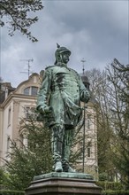 Monument to Otto von Bismarck, Nero Valley, Wiesbaden, Hesse, Germany, Europe