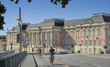 Long Bridge, Brandenburg State Parliament, Alter Markt, Potsdam, Brandenburg, Germany, Europe