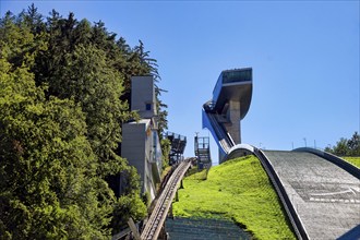 Bergiselschanze, ski jump at Bergisel, Innsbruck, Tyrol, Austria, Europe