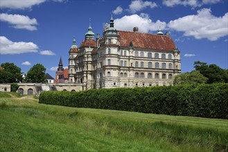 Europe, Germany, Mecklenburg-Western Pomerania, Güstrow, Güstrow Castle, built in the 16th century,