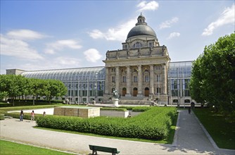 Europe, Germany, Bavaria, Munich, Franz-Josef-Strauß-Ring, Bavarian State Chancellery, Hamburg,