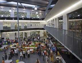 Interior of Suffolk New College, Ipswich, Suffolk, England, United Kingdom, Europe