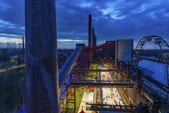 The ice rink at the Zollverein coking plant, Zollverein Coal Mine Industrial Complex World Heritage