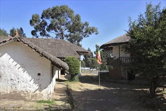 In the museum on Mount Entoto near Addis Ababa, Ethiopia, Africa