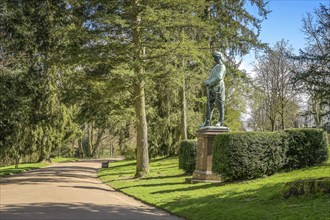 Monument to Otto von Bismarck, Nero Valley, Wiesbaden, Hesse, Germany, Europe