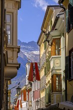 Lauben, Laubengasse, Merano, South Tyrol, Italy, Europe