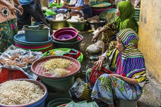 Traditional authentic food market, vendor, woman, fruit, vegetable, fresh, food, nutrition, sale,