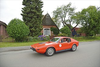 Europe, Germany, Lower Saxony, Lower Elbe Classics, classic car tour, Saab Sonett, year of