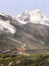 Stubai Valley, Dresdner Hütte and Schaufelspitze, Tyrol, formerly Austria-Hungary, today Austria,