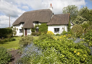 Property Released pretty detached country cottage and garden Cherhill, Wiltshire, England, United