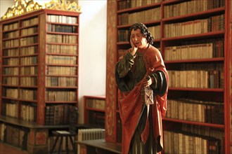 Prague Lesser Town, Monastery Library, Philosophical Library Hall in the Strahov Praemonstratensian