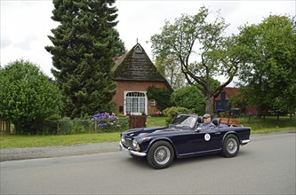 Europe, Germany, Lower Saxony, Lower Elbe Classics, classic car tour, Triumph TR 4, year of