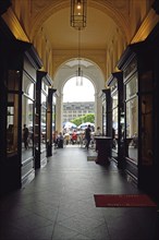 Germany, Hamburg, City, Alster Arcades, Mellin Passage, Hamburg's oldest passage, View to the