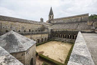 Romanesque Cistercian monastery, Abbaye du Thoronet, Département Var, Provence-Alpes-Côte d'Azur,