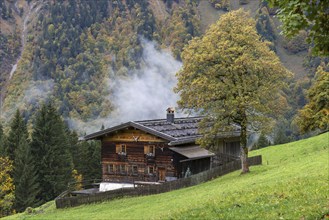 Gerstruben, a former mountain farming village in the Dietersbachtal valley near Oberstdorf, Allgäu