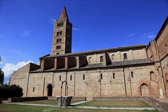 Pomposa, Abbatia Sanctae Mariae Pomposae, former abbey of the Benedictine order at the mouth of the