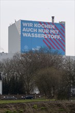 Thyssenkrupp Steel Europe AG Bochum plant, advertising for hydrogen as an energy source, joint