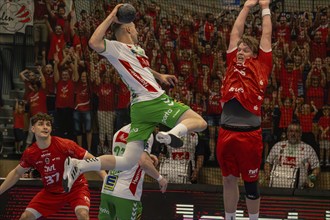 17.05.2024, 2nd HBL (German Handball League), Matchday 32: Eulen Ludwigshafen against GWD Minden