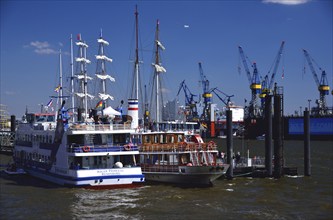 Germany, Hamburg, harbour, harbour birthday, St. Pauli, Europe