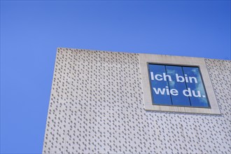 I am like you, saying, symbol, equality, togetherness, Vorarlberg Museum, Bregenz, Vorarlberg,